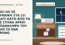 ASC-US κάτω από τα 25