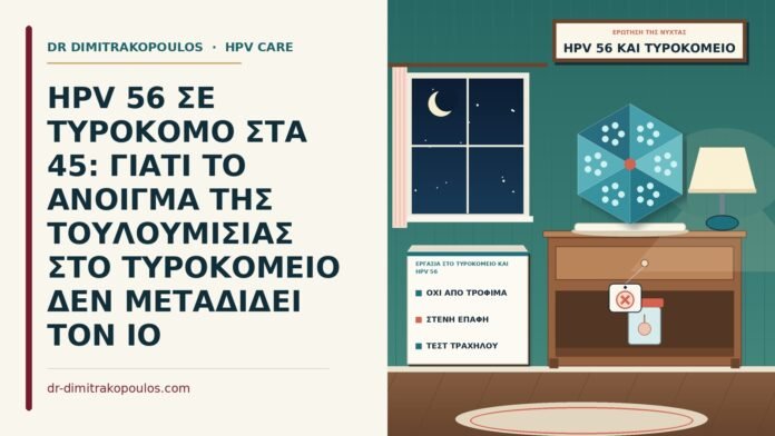 εργασία στο τυροκομείο και HPV 56