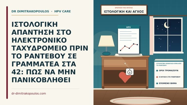 ιστολογική απάντηση πριν από το ραντεβού