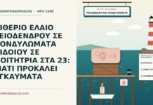 αιθέριο έλαιο τειόδενδρου σε κονδυλώματα
