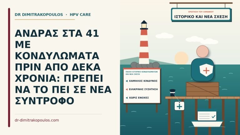 παλιό ιστορικό κονδυλωμάτων και νέα σχέση