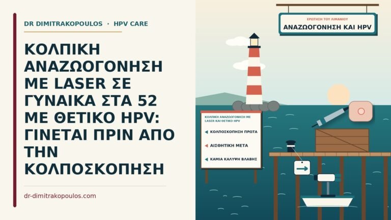 κολπική αναζωογόνηση με laser και θετικό HPV