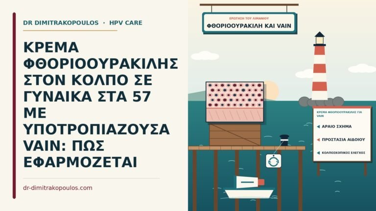 κρέμα φθοριοουρακίλης για VAIN