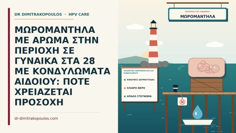 αρωματικά μωρομάντηλα και κονδυλώματα