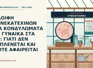 αλοιφή συνεκατεχινών για κονδυλώματα
