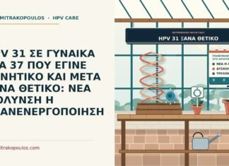 επανεμφάνιση HPV 31 μετά από αρνητικό τεστ