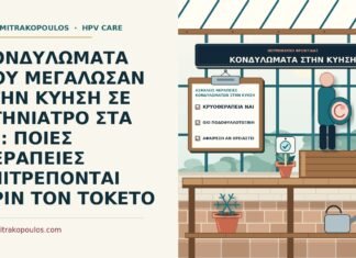 ασφαλείς θεραπείες κονδυλωμάτων στην κύηση