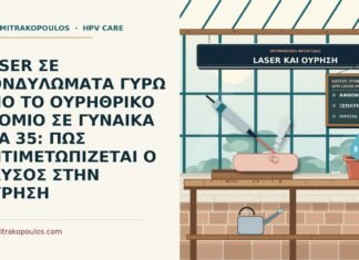 καύσος στην ούρηση μετά από laser κονδυλωμάτων