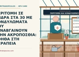 περιτομή για κονδυλώματα ακροποσθίας