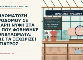 θηλωμάτωση προδόμου και κονδυλώματα