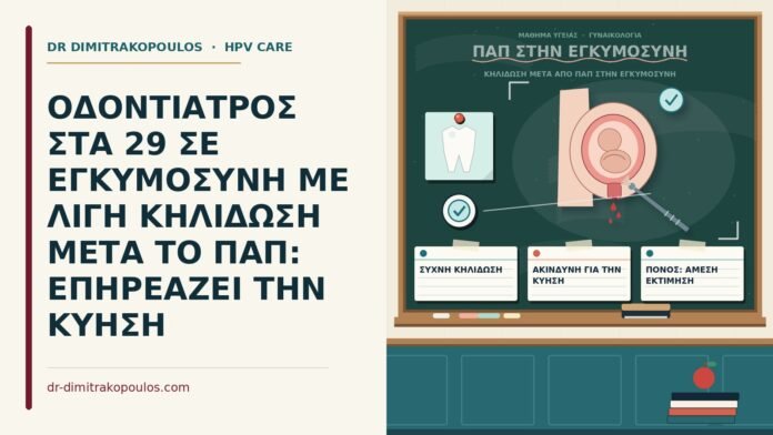 κηλίδωση μετά από Παπ στην εγκυμοσύνη
