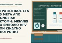 ΣΤΡΑΤΙΩΤΙΚΟΣ ΣΤΑ 35 ΜΕΤΑ ΑΠΟ ΚΩΝΟΕΙΔΗ ΕΚΤΟΜΗ: ΜΕΙΩΝΕΙ ΤΟ ΕΜΒΟΛΙΟ HPV ΤΟΝ ΚΙΝΔΥΝΟ ΥΠΟΤΡΟΠΗΣ εμβόλιο HPV μετά από κωνοειδή εκτομή