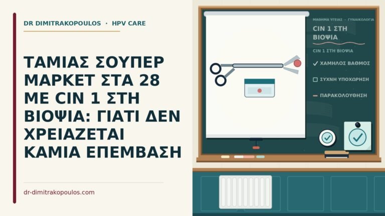 CIN 1 στη βιοψία