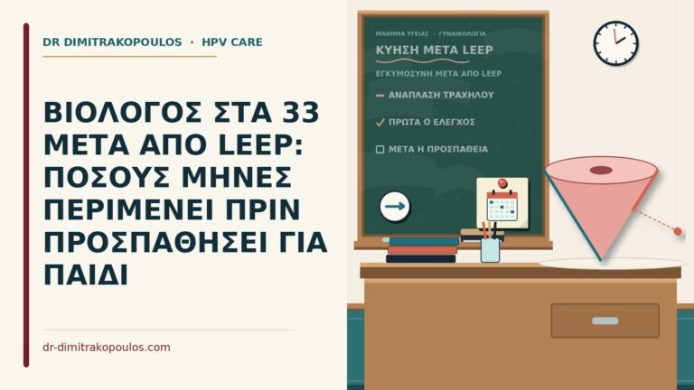 εγκυμοσύνη μετά από LEEP