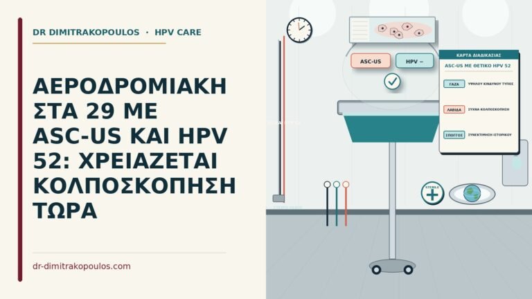 ASC-US με θετικό HPV 52