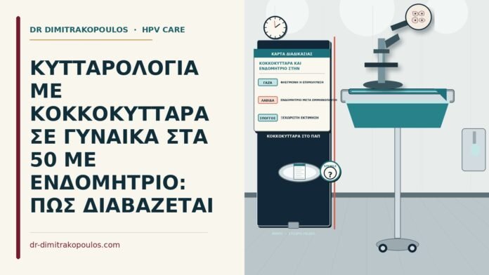 κοκκοκύτταρα και ενδομήτριο στην κυτταρολογία