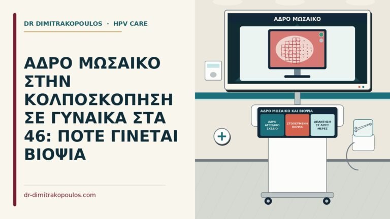 αδρό μωσαϊκό και βιοψία