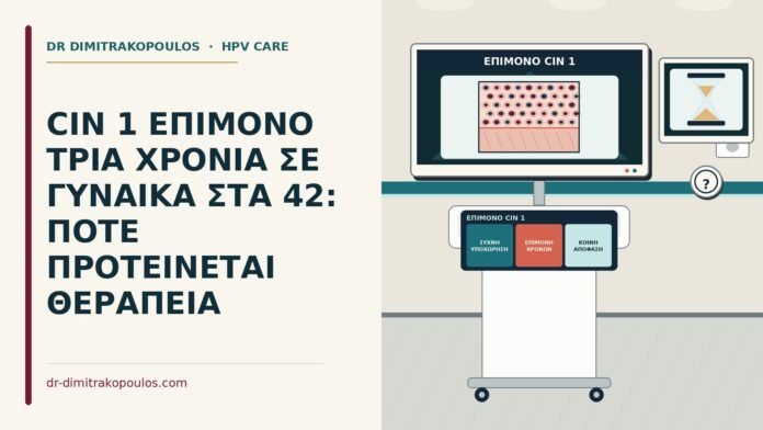 επίμονο CIN 1