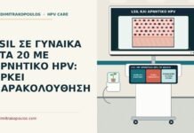 LSIL με αρνητικό HPV σε νεαρή