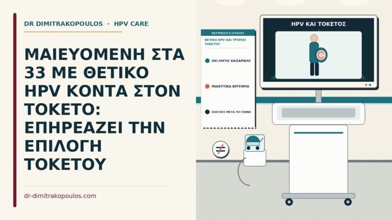 θετικό HPV και τρόπος τοκετού
