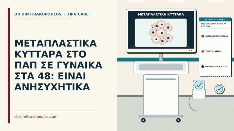 μεταπλαστικά κύτταρα στο Παπ