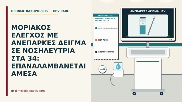 ανεπαρκές δείγμα στον μοριακό έλεγχο