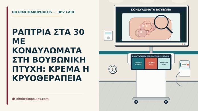 κονδυλώματα στη βουβωνική πτυχή
