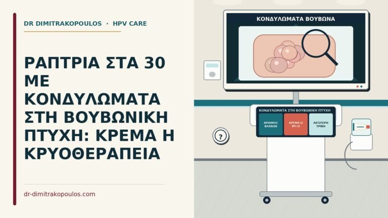 κονδυλώματα στη βουβωνική πτυχή