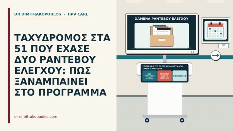 επιστροφή στο πρόγραμμα μετά από χαμένα ραντεβού