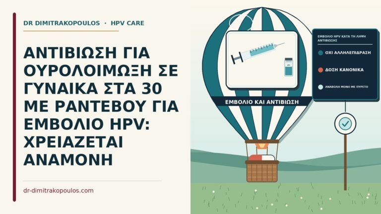 εμβόλιο HPV κατά τη λήψη αντιβίωσης