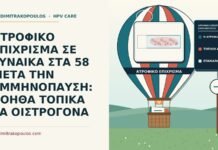 ΑΤΡΟΦΙΚΟ ΕΠΙΧΡΙΣΜΑ ΣΕ ΓΥΝΑΙΚΑ ΣΤΑ 58 ΜΕΤΑ ΤΗΝ ΕΜΜΗΝΟΠΑΥΣΗ: ΒΟΗΘΑ ΤΟΠΙΚΑ ΤΑ ΟΙΣΤΡΟΓΟΝΑ ατροφικό επίχρισμα μετά την εμμηνόπαυση