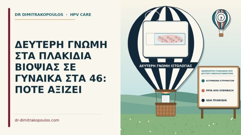 αναθεώρηση πλακιδίων από δεύτερο παθολογοανατόμο