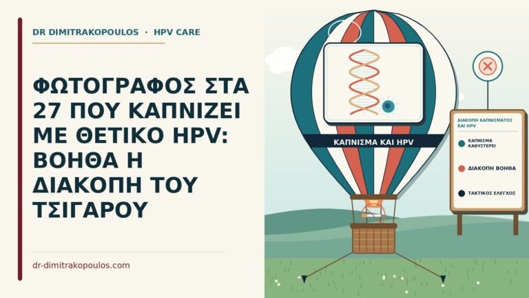 διακοπή καπνίσματος και HPV