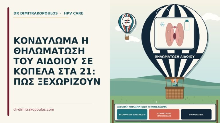 αιδοιική θηλωμάτωση ή κονδύλωμα