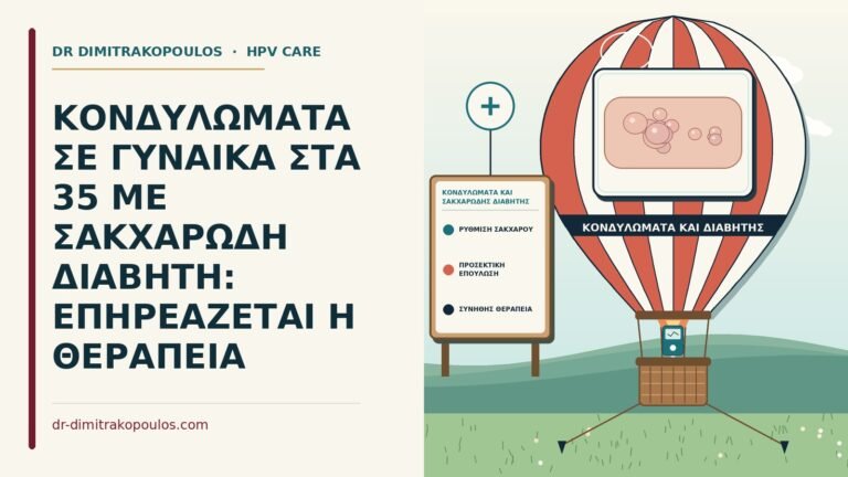 κονδυλώματα και σακχαρώδης διαβήτης