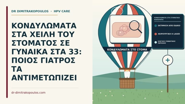 κονδυλώματα στη στοματική κοιλότητα