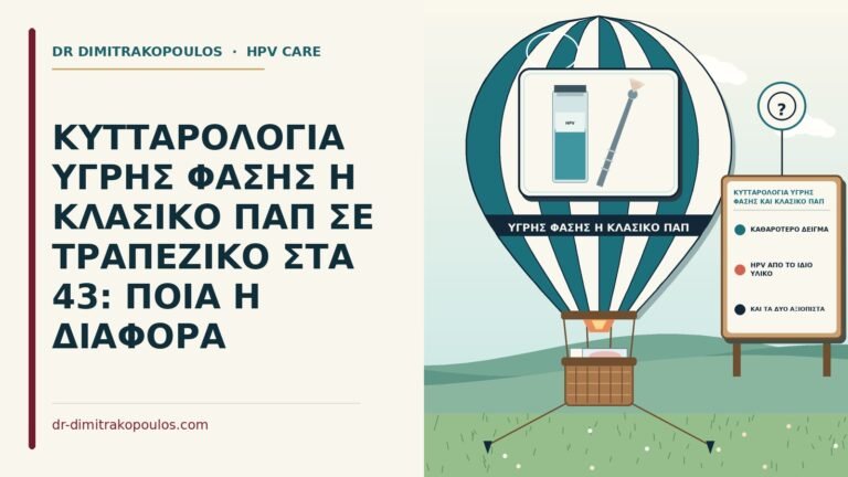 κυτταρολογία υγρής φάσης και κλασικό Παπ
