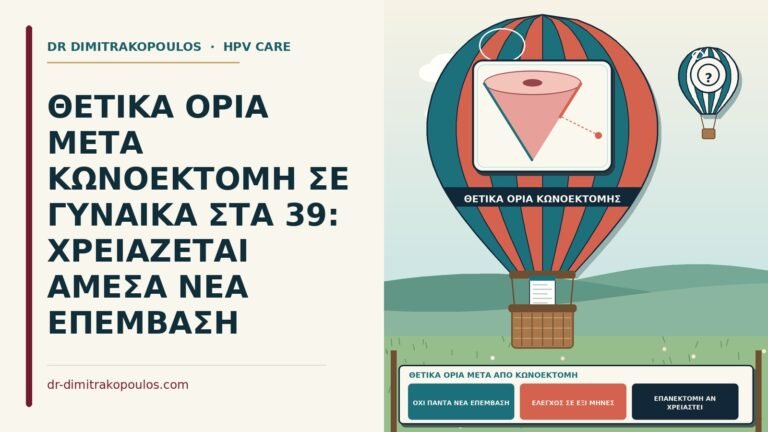 θετικά όρια μετά από κωνοεκτομή