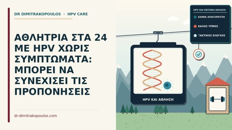 HPV και έντονη άθληση