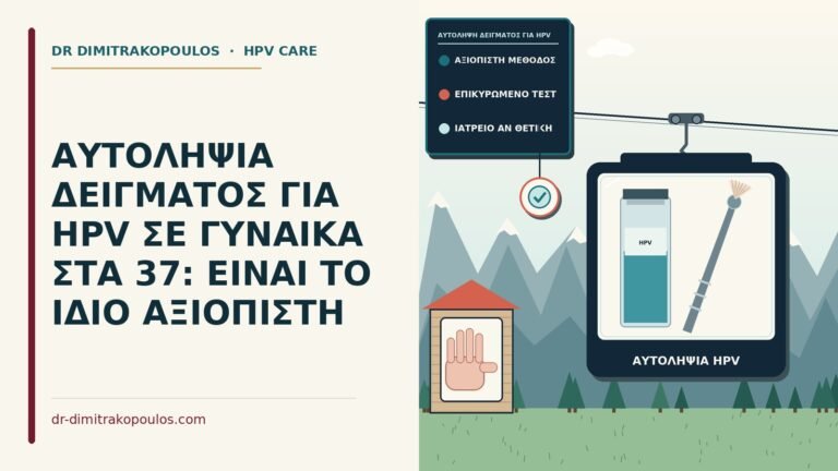 αυτολήψη δείγματος για HPV