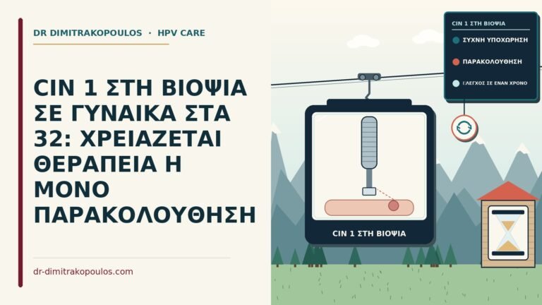 CIN 1 στη βιοψία
