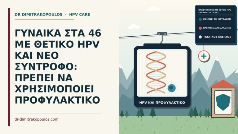προφυλακτικό με θετικό HPV και νέο σύντροφο