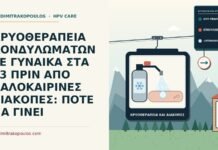 κρυοθεραπεία πριν από διακοπές