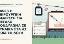 μεγάλο κονδύλωμα και επιλογή επέμβασης