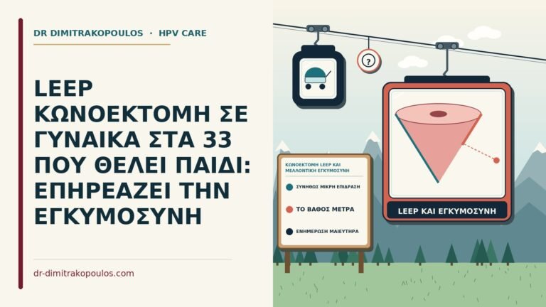 κωνοεκτομή LEEP και μελλοντική εγκυμοσύνη