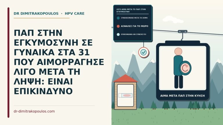 λίγο αίμα μετά το Παπ στην εγκυμοσύνη