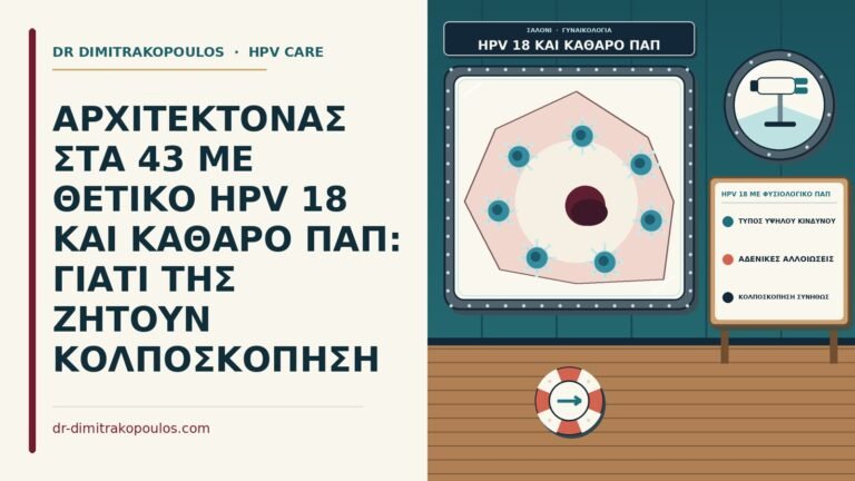 HPV 18 με φυσιολογικό Παπ