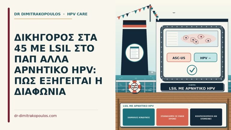 LSIL με αρνητικό HPV