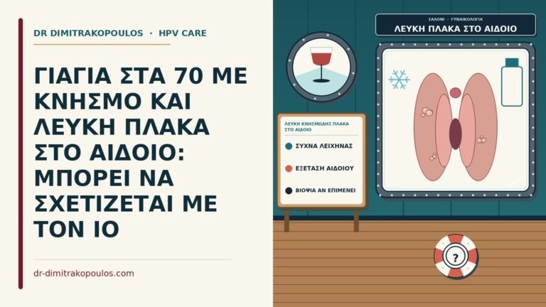 λευκή κνησμώδης πλάκα στο αιδοίο