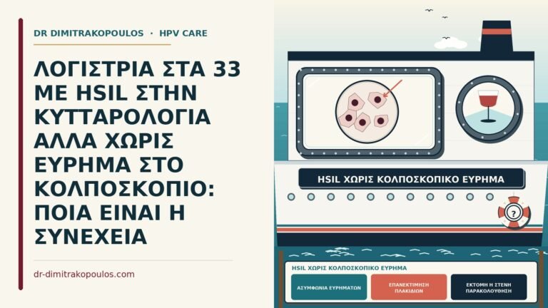 HSIL χωρίς κολποσκοπικό εύρημα